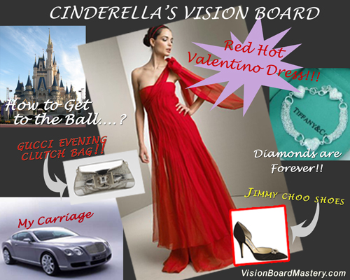 Cinderella's Vision Board
