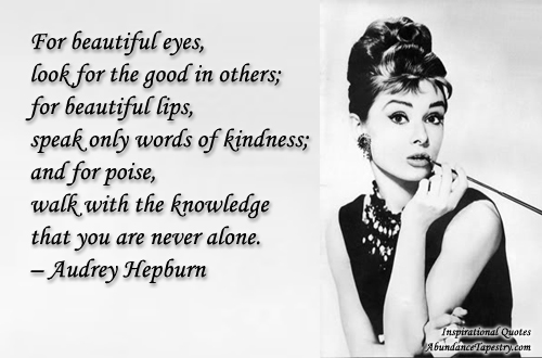 audrey hepburn quote