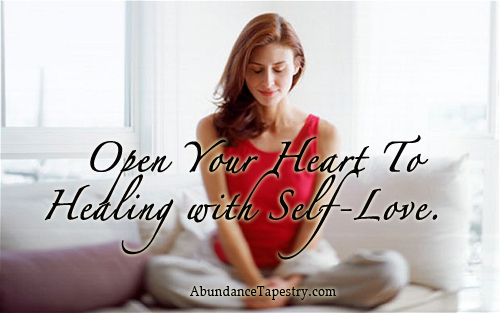 open your heart to heal with self-love