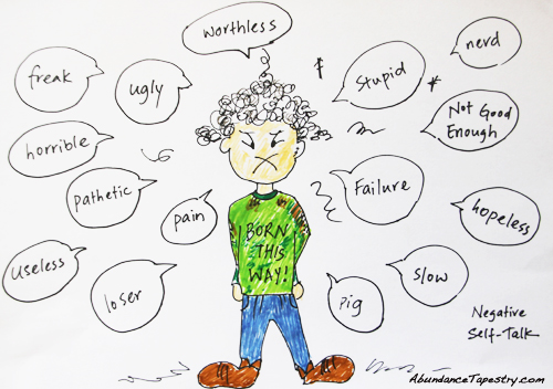 negative labels in your self-talk