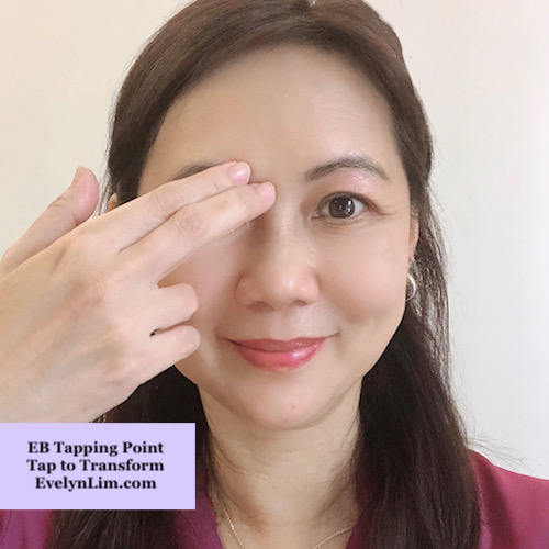 EB Eyebrow EFT Tapping Point Image
