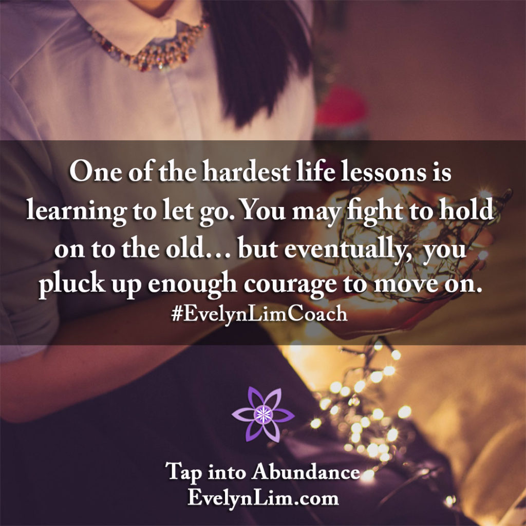 Let go of resistance life lesson