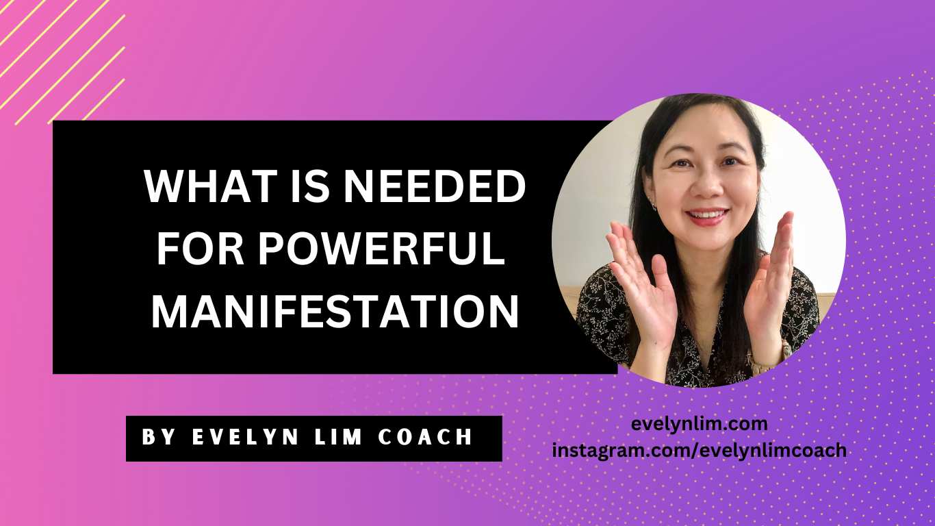 What is needed for powerful manifestation