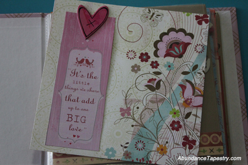 gratitude journal scrapbook