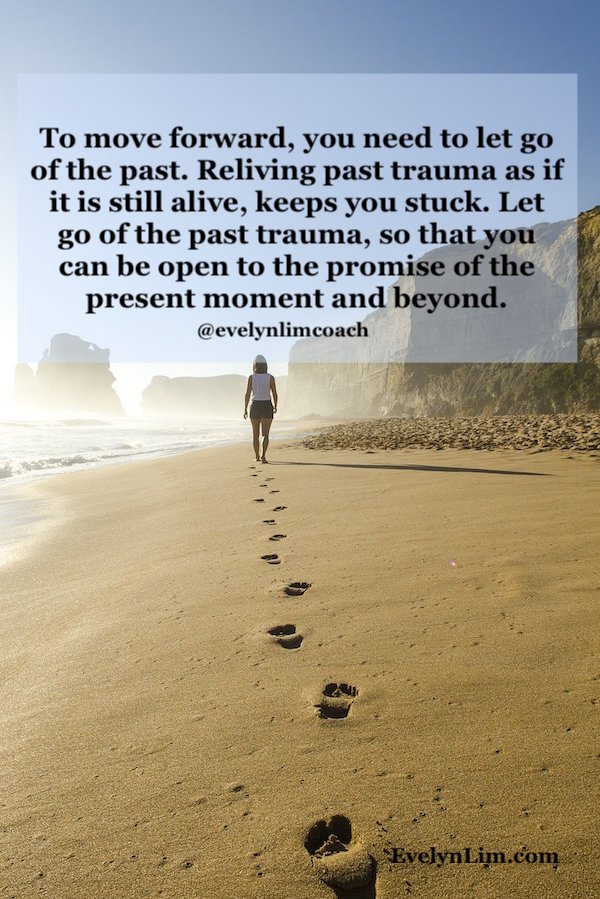 Let go of the past quote