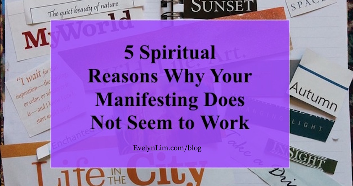 manifesting does not work