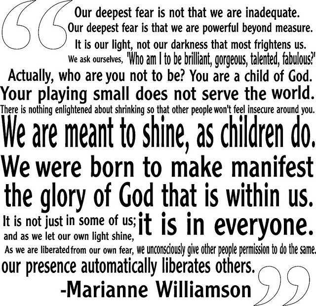 marianne wiliamson quote