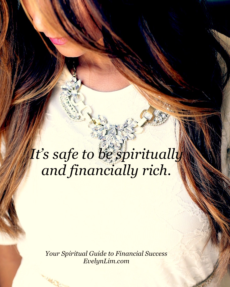 spiritual and financial rich